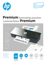 Load image into Gallery viewer, Premium laminating pouches, A4, 125 mic. perforated
